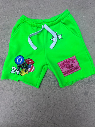 Oofy Motion Shorts Green