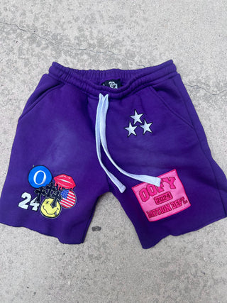 Oofy Motion Shorts Purple